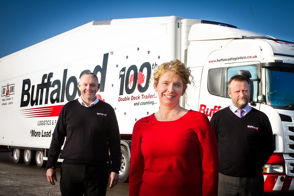 Logistics BusinessBuffaload Logistics Trailer Fleet Tops 100 Double Deckers
