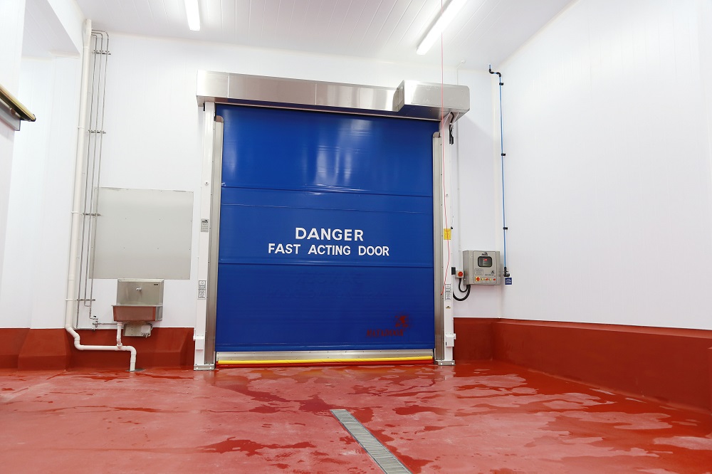 Logistics BusinessUnion Industries, manufacturer of industrial rapid roll doors, has helped specialist cooked chicken manufacturer Benson Park with its recent chill store extension, which includes new state of the art cooking processes.
<br src=