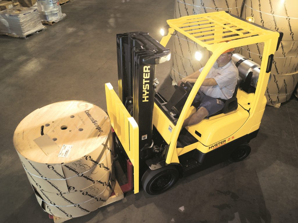 Logistics BusinessUpgrades for Hyster Spacesaver forklift