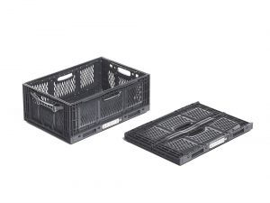 Logistics BusinessAn innovative foldable container for modern fresh food logistics