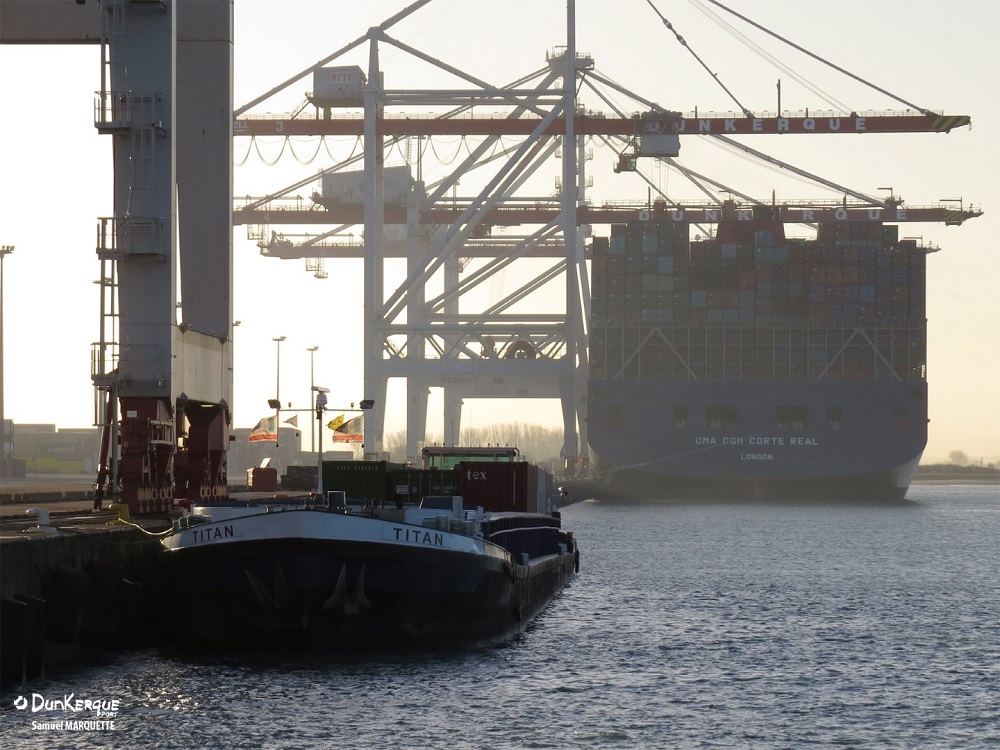 Logistics BusinessRoad-alternative modes of transport have increased in 2015, according to official figures released by the French port. Rail, with a modal share of 31%, rose by one point. While this mode can still rely on traditional sectors such as coal and ore, it now serves Dunkirk’s extended grain hinterland with nearly 320,000 tonnes of grain carried by rail. Combined transport, with the operator GREENMODAL, continues to increase, with the Dunkirk-Bonneuil shuttle seeing its frequency tripled in February 2016.
<br src=