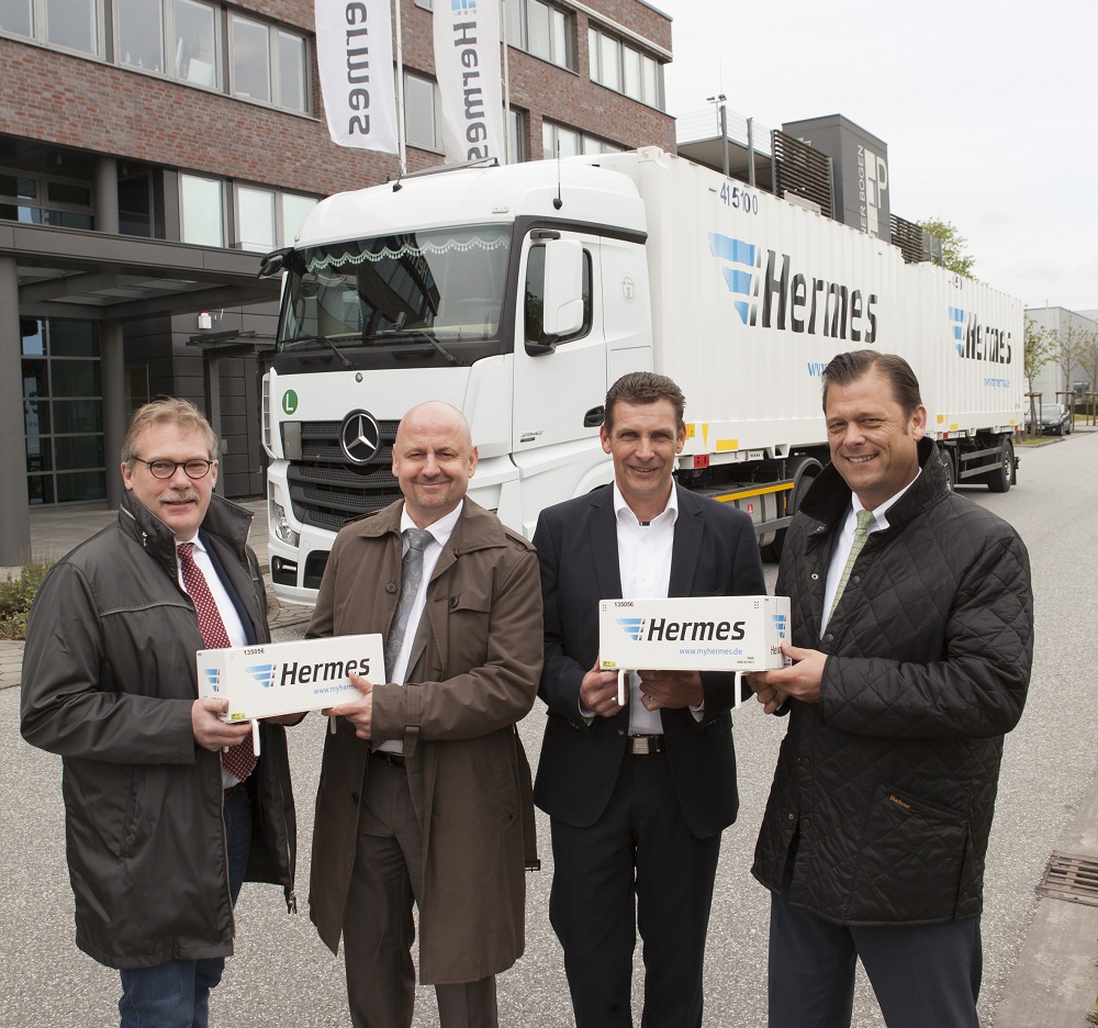 Logistics Business1000 Krone swap containers for Hermes via Seaco