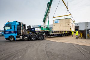 Logistics BusinessAtlas Copco delivers 50 tonne compressed air package to Shah Deniz oilfield in the Caspian Sea