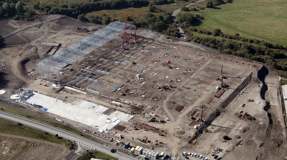 Logistics BusinessWork On Exertis Distribution Centre Continues Apace