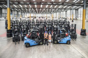 Logistics BusinessWolverhampton-based logistics specialist Pallet-Track has invested in a new fleet of forklift trucks and is also recruiting drivers in order to keep up with demands.  
<br></noscript><br>
The 60 new state of the art vehicles, which were supplied by Linde Material Handling, can transport loads of up to 2000kg and allow for precision load handling  a vital ingredient for the business which moves an average of more than 10,000 pallets every evening. 
<br><br>
Lisa Burrows, operations director at Pallet-Track, said: Investment in new technology has always been at the forefront of Pallet-Tracks business vision and has allowed us to continue to achieve year-on-year growth. 
<br><i><br>
The new fleet of fork lift trucks, along with the constant monitoring of our control process, is essential in helping us keep up with increasing demand and provide an unparalleled service to our customers. 
</i><br><i><br>
We can now move pallets quicker, easier and thanks to the work of our excellent drivers remain the only network in the country never to lose a single consignment.
</i><br><br>
In addition to the investment in vehicles, Pallet-Track is also actively recruiting for fork lift truck drivers to join the team at the 267,000 sq ft distribution centre in Millfields Road. 
<br><br>
Lisa added: <i>Our drivers are extremely important to us and we look to show our appreciation at our annual FLT challenge  an event which showcases the skills needed to operate these vehicles and raises money for some fantastic causes.
</i>
