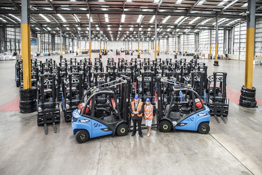 Logistics BusinessWolverhampton-based logistics specialist Pallet-Track has invested in a new fleet of forklift trucks and is also recruiting drivers in order to keep up with demands.
<br src=