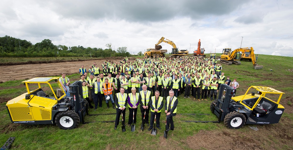 Logistics BusinessCombilift breaks ground on 40 million manufacturing facility