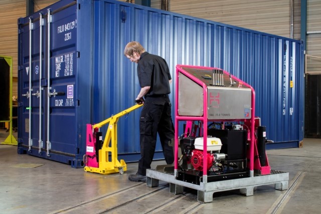 Logistics BusinessHy-Dynamix has launched a new mobile container weighing solution called Hy-Weigh, which gives digital readouts within ten minutes at point of packing.
<br></noscript><br>
The system can weigh containers up to 35 tonnes and uses four corner hydraulic elevation jacks, raising the container in situ and displaying the weight in increments of 50kg via a digital read-out. 
<br><br>  
Designed by engineers at Hy-Dynamix parent company Dyer Engineering, which has a 40-year pedigree in the sector, Hy-Weigh is self-contained on its own specially designed pallet, and its control panel allows for individual corner raising and lowering. 
<br><br><i>
We have designed a product which is simple, easy to use, and reliable, with no complex software or electronics,</i> said Graeme Parkins, Managing Director, Hy-Dynamix. 
<br><br><i>
Hy-Weigh removes the need for dedicated container craneage weighing systems or weighbridges, it is easily deployed and moved around a facility, and we are very proud to say it is manufactured in the UK. 
  </i><br><br>
Hy-Dynamix is a new company launched this year by Parkins, who is also Managing Director of parent company Dyer Engineering, which was established in 1977 in County Durham in the North-East of the UK. 
<br><br>
In 2013, three years after joining Dyer Engineering as General Manager, Graeme completed a management buyout of the company along with his business partner Richard Bradley. The two continue to maintain and nurture the companys values of Smarter, Stronger, Together, which encourages and builds a culture around innovative ideas to help customers improve their businesses, all delivered within a true team-working ethos. 
<br><br>
The Hy-Weigh System was developed in house as part of a range of products to facilitate and handle the moving of containers. 
    <br><br>
Its sister product Hy-Lifter elevates the container and allows skating systems to be attached to the underside to allow easy movement of a container around a facility.