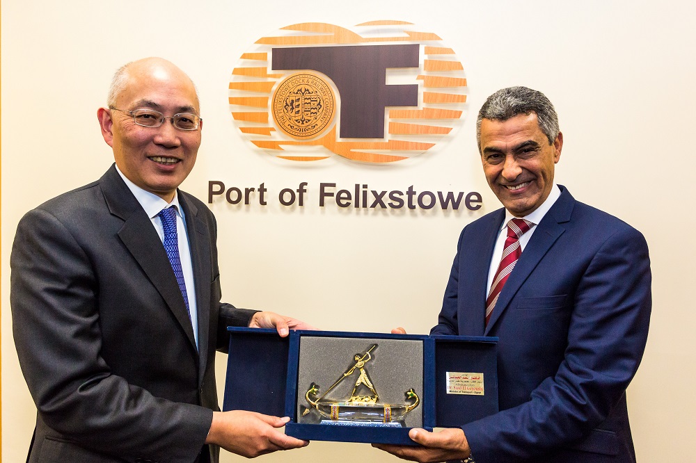 Logistics BusinessEgyptian Transport Minister visits Port of Felixstowe