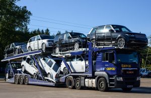 Logistics BusinessGefco UK has been awarded business with Jaguar Land Rover.  
 <br></noscript><br>
Gefco will have the role of moving Jaguar Land Rover products from the Halewood production site to dealers in the Central and South East of the UK, having previously been involved in plant clearances from plants in Solihull and Castle Bromwich. 
 <br><br> 
This new business agreement ensures a synergy in existing operations, with Gefco UKs relationship with Jaguar Land Rover beginning in 2012, as well as a recent contract agreement in 2014 which saw Gefco invest in a fleet of new transporters specifically tailored for the companys needs. Jaguar Land Rover will now be able to benefit from the newly introduced Gefco Max; a delivery app which will allow customers to track deliveries in real time.  
 <br><br> <br><br>