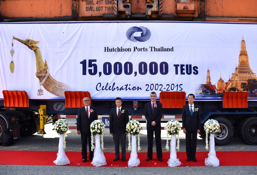 Logistics BusinessHutchison Ports Thailand Achieves Container Handling Milestone