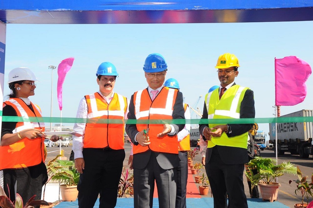 Logistics BusinessKrishnapatnam Port marks a new milestone with Hanjin’s First Service Call