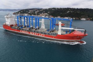 Logistics BusinessFlying Deck Employed to Transport RTG Cranes