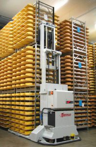 Logistics BusinessPinzgau Milch automates cheese ripening with Egemin  AGVs