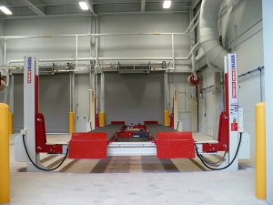 Logistics BusinessStertil Koni debuts 60 tonne 4 post vehicle lift