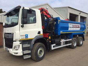 Logistics BusinessCommercial Vehicle Hire Specialists ND Brown Opt For Ultimate Safety from Sentinel