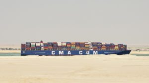 Logistics BusinessInauguration of the New Suez Canal, a strategic and crucial route for the world commercial exchanges and for the CMA CGM Groups vessels