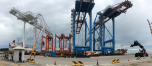 Logistics BusinessOne Of The Largest Container Cranes In Thailand Delivered