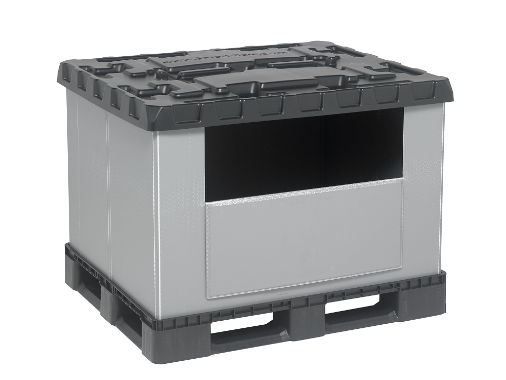 Logistics BusinessNew rackable multi-trip box offers superior strength