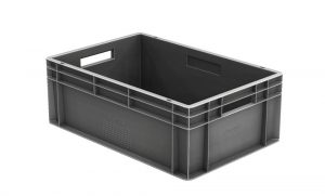 Logistics BusinessNew height Euro stacking container for automotive and engineering industries