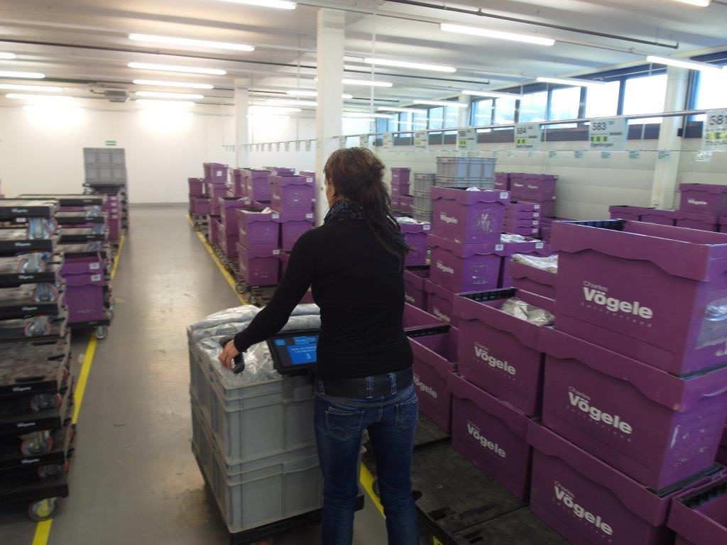 Logistics BusinessVogele sorts with new Equinox Touch2Sort system