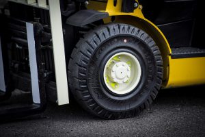 Logistics BusinessTrelleborg tyre-saving technology pays off for Yale customers