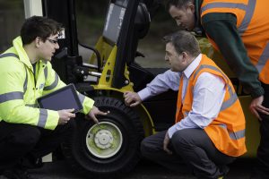 Logistics BusinessKION Group Selects Trelleborg for Non-Marking Forklift Tyres
