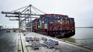 Logistics BusinessNew Years World Record Breaking Ship Arrives At DP World London Gateway Port