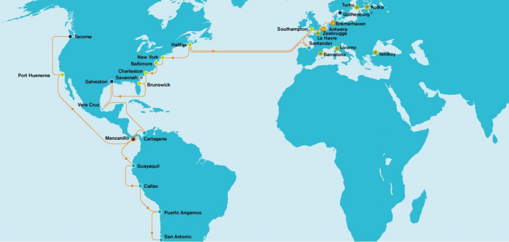 Logistics BusinessWWL Doubles Shipping Frequency from Europe to U.S. West Coast