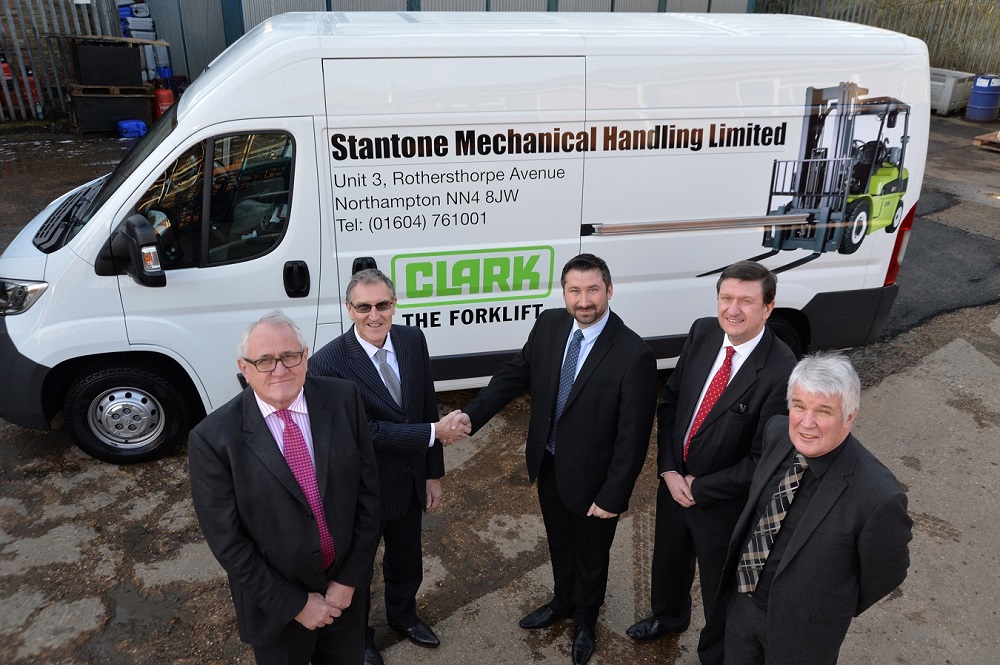 Logistics BusinessLong established UK specialist forklift truck provider Stantone Mechanical Handling has been sold. In a deal handled by corporate finance specialists Watersheds of Swindon, Nigel Martin has become the new owner of the Northampton-based company.
<br></noscript><br>
Stantone Mechanical Handling is a large forklift truck company and has built a reputation for solving customers material handling needs since it was founded more than 50 years ago.  It is the area distributor for Jungheinrich and Clark forklift trucks.
<br><br>
Nigel has 20 years experience in the material handling sector with Samuk Ltd and Jungheinrich UK Ltd, both in sales and general management roles.  
<br><br>
Having worked with Stantone Mechanical for many years and given the impending retirement of the owner, Robert Hall, Nigel was delighted to pursue the opportunity. 
<br><br>
He approached Watersheds, along with business advisor Peter Gubb, to assist with the purchase of the business.
<br><br>
He said: <i>When Robert mentioned to me that he was looking to retire I was immediately interested in buying him out. We approached Watersheds to advise on the process and they assisted in the negotiations and arranged the finance I needed to complete the purchase.
</i><br><br>
<i>Throughout the process I found David a great support. David introduced the funders to me and recommended DFA Law to complete legal due diligence and completion.
</i><br><br><i>
Peter Gubb, as business advisor, nursed me through the whole process and completed the financial terms with due diligence.  I was very pleased with the support of all my advisors both during the deal and post completion.
</i><br><br>
David Fletcher, Watersheds Partner, said: <i>Stantone is a long standing and well run organisation with a strong customer service ethos.  It is very satisfying to assist an individual to make the leap from working for organisations to fulfilling his dream of owning and running his own company.
</i><br><br><i>
Nigel and his wife will build on the existing success of the business and plan to grow the organisation across the region.  Robert Hall is staying with the business for a year and I wish them all every success in this new phase for Stantone.
</i>