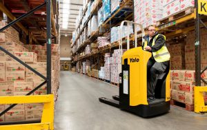 Logistics BusinessUnique Yale rider pallet truck brings new levels of freedom, comfort and productivity