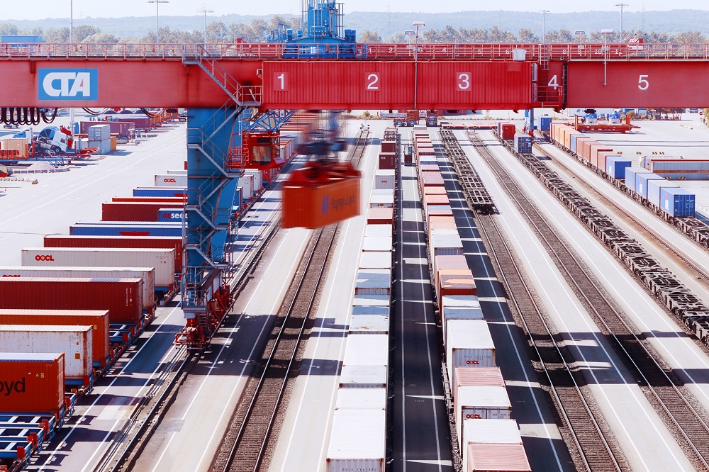 Logistics BusinessExpansion of Germanys Largest Container Rail Terminal Completed