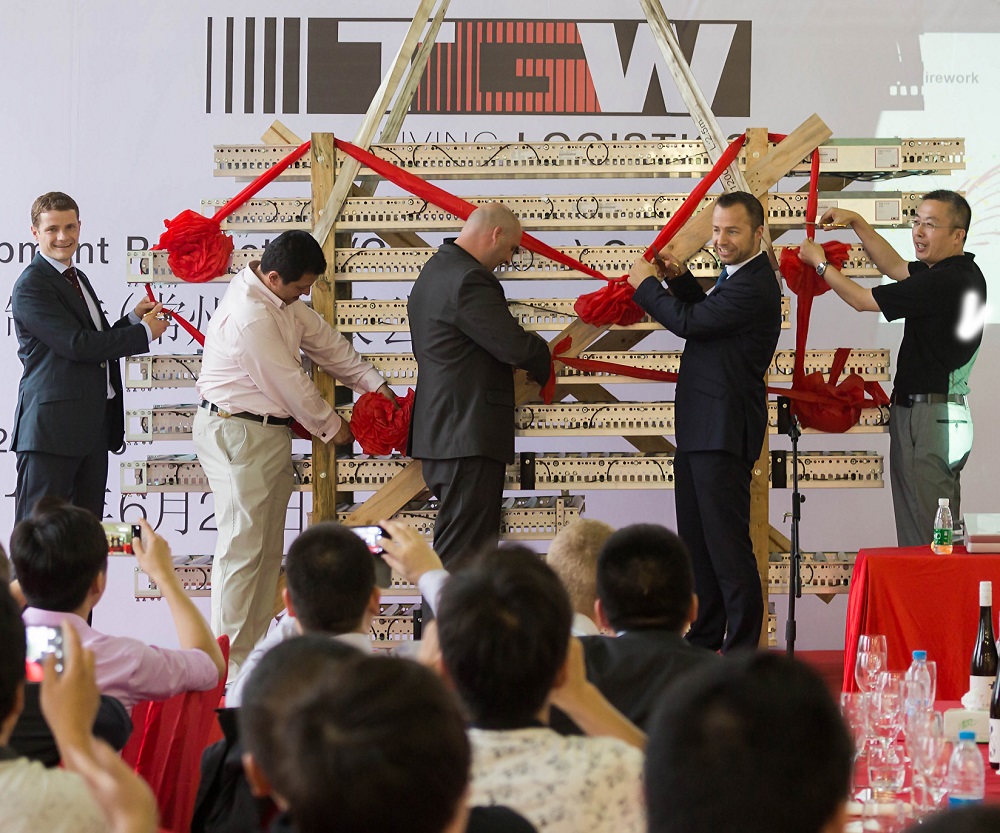 Logistics BusinessTGW celebrates opening of China production facility