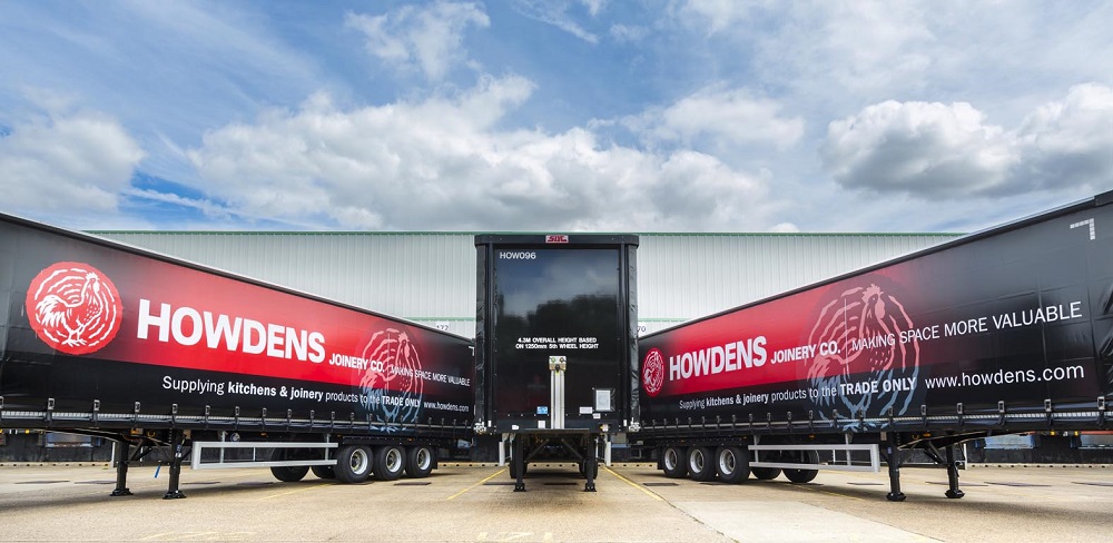 Logistics BusinessRyder delivers 400 trailers to Howdens  as part of a major fleet upgrade