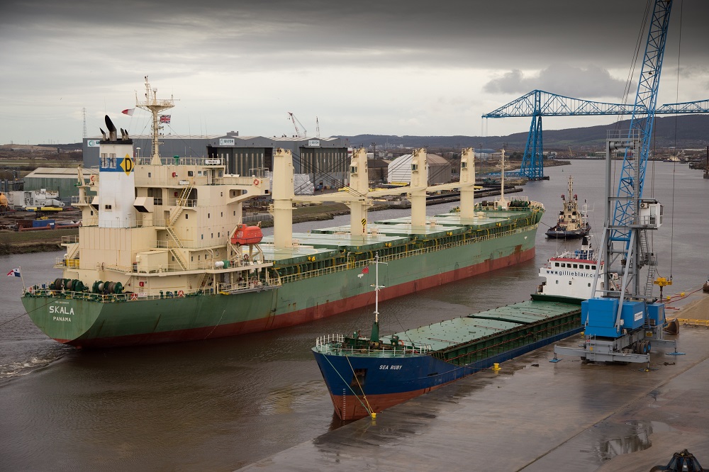 Logistics BusinessBiggest Ever Loaded Cargo Vessel Makes History On Teesside