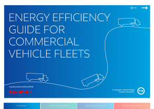 Logistics BusinessEnergy Efficiency Guide Aims To Help Commercial Vehicle Operators Reduce Costs
