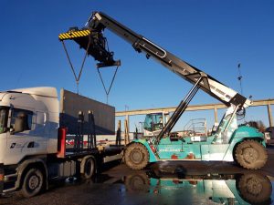 Logistics BusinessSwedish Plaudits For Reach Stacker Efficiency