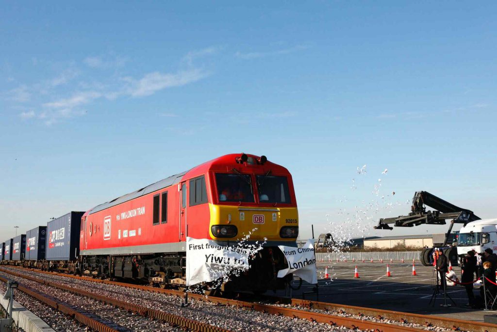 Logistics BusinessFirst Freight Train From China Arrives in London