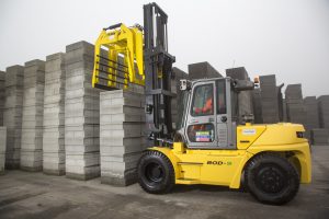 Logistics BusinessMasonry Block Maker Takes Delivery Of Hyundai Forklift