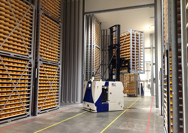 Logistics BusinessSuccessful Cheese Factory Automation For BA Systèmes