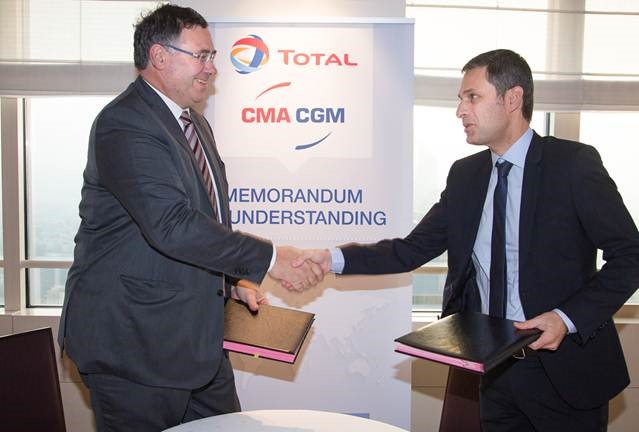 Logistics BusinessTotal and CMA CGM Sign Fuel Sustainability MoM