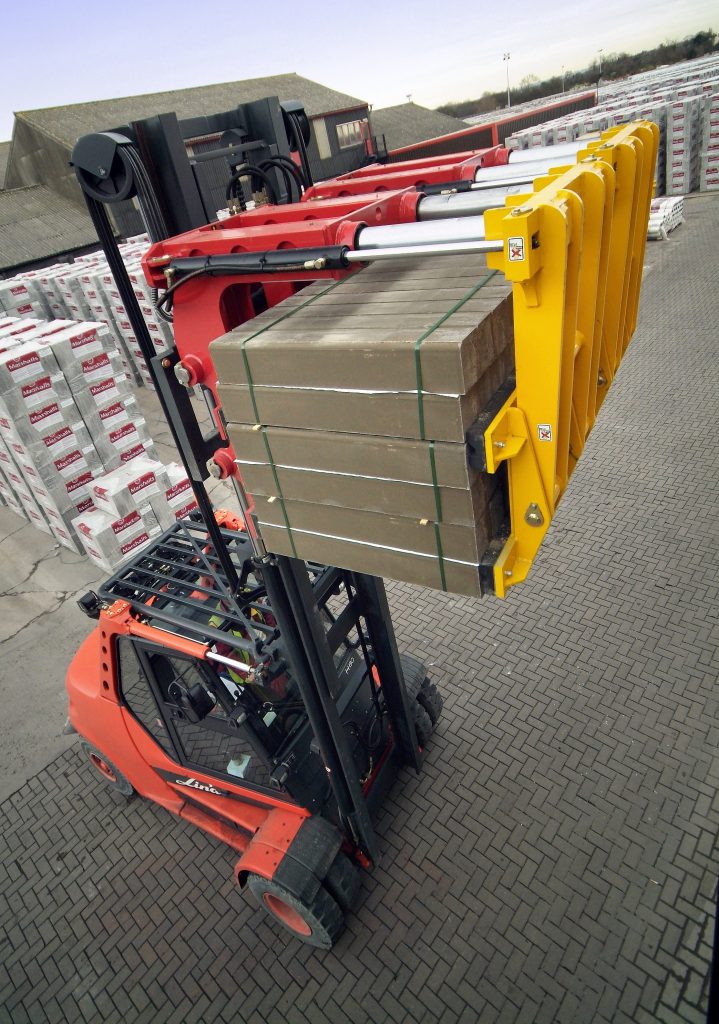 Logistics BusinessForklift Attachments Manufacturer Helps Construction Products Industry