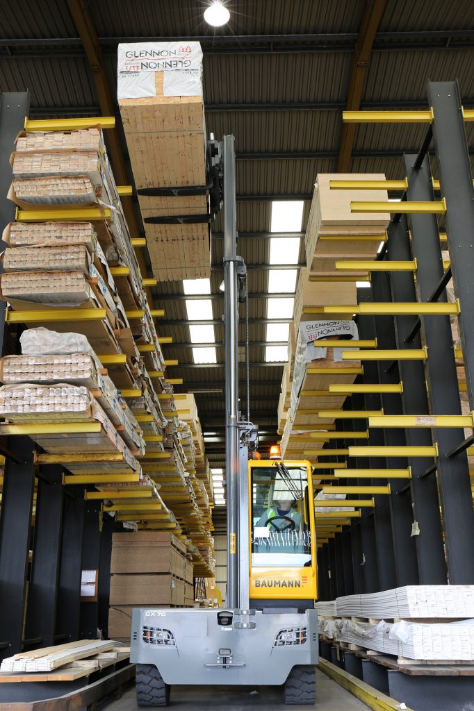 Logistics BusinessBaumann Trucks Tackle Tall Timber