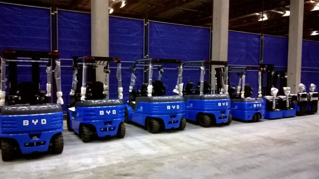 Logistics BusinessBYD Forklifts Chooses European Warehouse and Distribution Partner