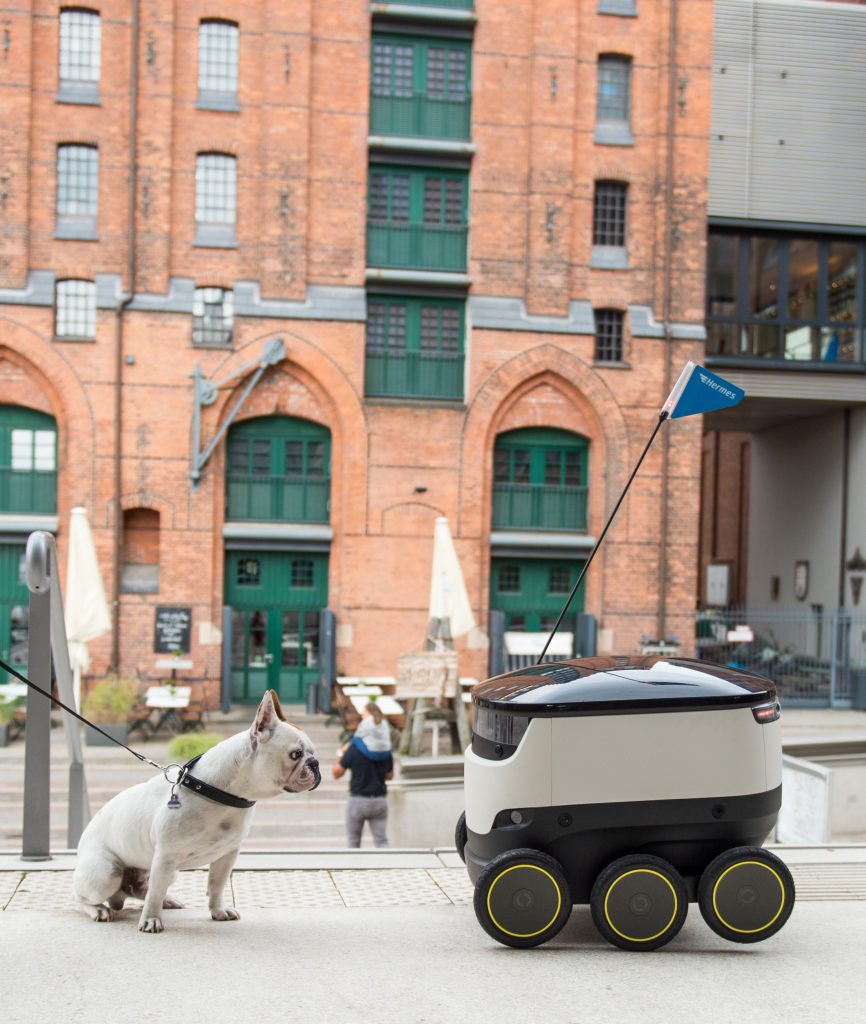 Logistics BusinessHermes Trials Delivery Robots in London Streets