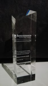 Logistics BusinessMarangoni and WENZEL win Jungheinrich Supplier Award