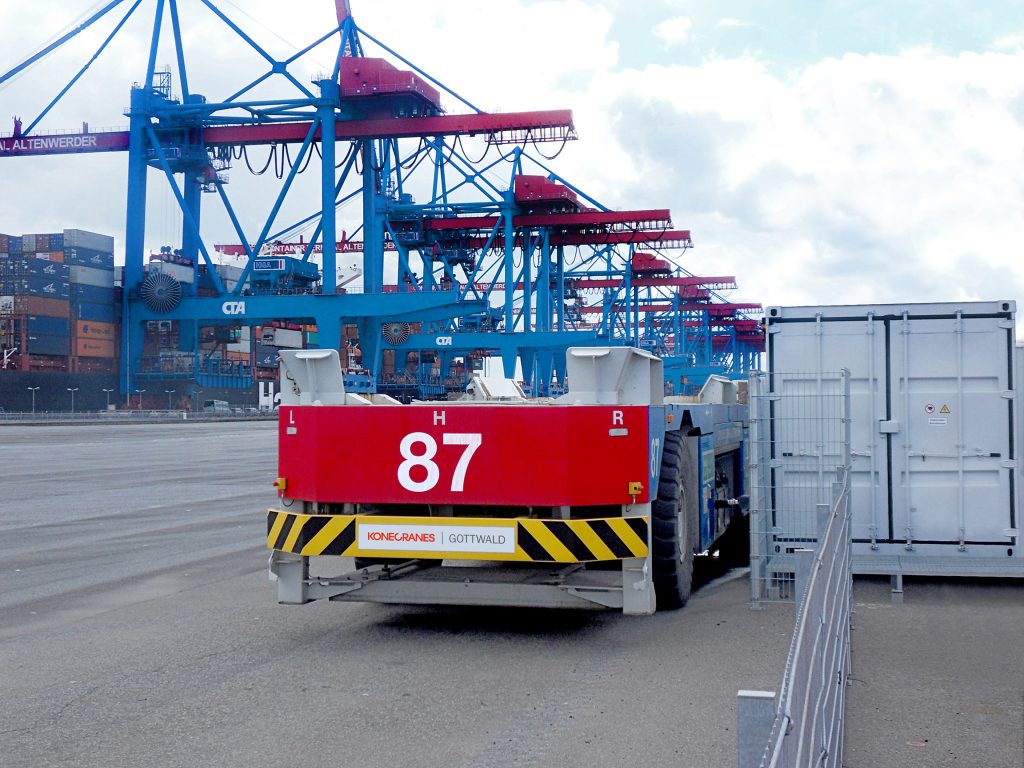 Logistics BusinessTerminal Automation Step Forward With Konecranes AGV