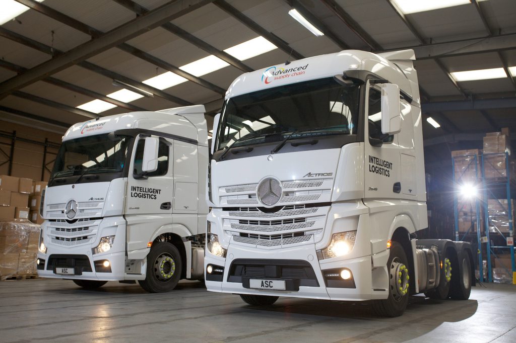 Logistics Business56 New Mercedes Vehicles For Advanced Supply Chain Group