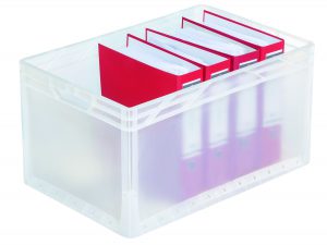 Logistics BusinessContainers with translucent perspective