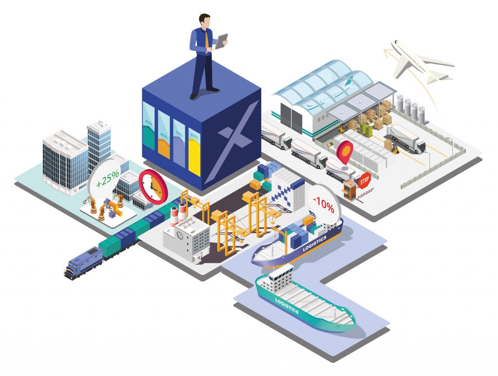 Logistics BusinessWin-win situation with transparency in entire supply chain